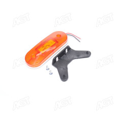 Ліхтар габаритний 24V 9 LED Unipoint жовтий (продаж кратно пак 2 шт) (TEMPEST)