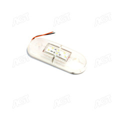 Фонарь габаритный 24V LED Unipoint белый (TEMPEST)