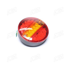 Фонарь задний круглый LED (красный-желтый) с указателем поворота (TEMPEST)