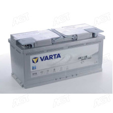 Акумулятор 105Ah-12v VARTA Start-Stop Plus AGM (394х175х190), R, EN 950