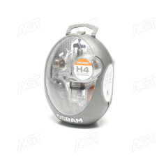 Лампа фарная (набор) H4 12V 60/55W P43t (производство OSRAM)
