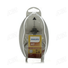 Лампа фарна (набір) H7 12V 55W PX26d (вир-во Philips)