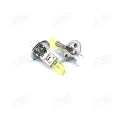 Лампа фарная H1 12V 55W P14,5s Weather Light желтая (2шт. компл) (производство Neolux)