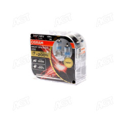 Лампа фарная H7 12V 55W PX26d NIGHT BREAKER (+200) компл. (производство OSRAM)