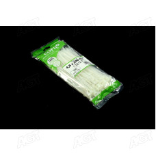 Хомут пластиковий 4,8 х200мм. білий (100шт) (Cofil)