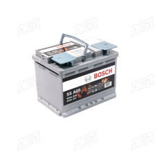 Акумулятор 60Ah-12v BOSCH AGM (S5A05) (242х175х190), R, EN680