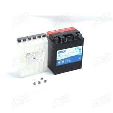Акумулятор 12Ah-12v Exide AGM (ETX14AH-BS) (134х89х164) L, EN210