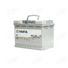Акумулятор 60Ah-12v VARTA Silver Dynamic AGM (D52/A8) (242х175х190), R, EN680
