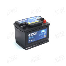 Акумулятор 62Ah-12v Exide EXCELL (242х175х190), R, EN540