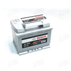 Аккумулятор 63Ah-12v BOSCH (S5006) (242x175x190),L,EN610