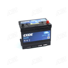 Акумулятор 70Ah-12v Exide EXCELL (266х172х223), R, EN540 Азія