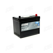 Аккумулятор 75Ah-12v Exide PREMIUM (267х172х220), R, EN630 Азия