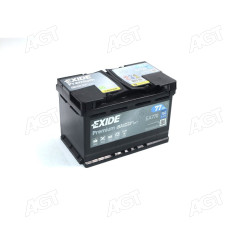 Аккумулятор 77Ah-12v Exide PREMIUM(278х175х190),R,EN760