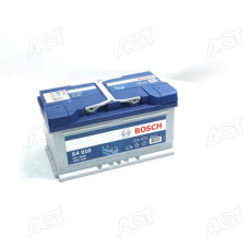 Аккумулятор 80Ah-12v BOSCH (S4010) (315x175x175),R,EN740