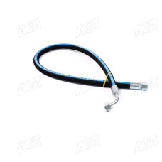 Рукав МТЗ L=1000 Ключ S24(M20x1,5) d-10 с углом 90* 2SN <ДК>