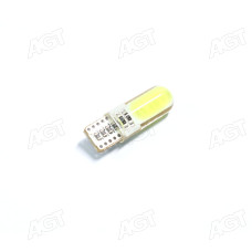 Лампа LED б/ц  габарит,панель приладів, салон 12V T10 (W5W) W2.1x9.5D 2COB  WHITE  <TEMPEST>