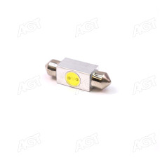 Лампа LED Софітні C5W 12V T11x36-S8.5 (1SMDx3chips) Мега-LED WHITE <TEMPEST>