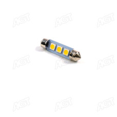 Лампа LED Софітні C5W 12V T11x41-S8.5 (3 SMD, розмір 5050) WARM WHITE <TEMPEST>