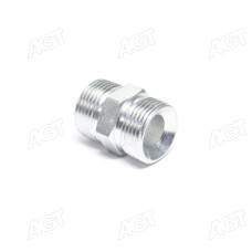 Штуцер зєднувальний S22хS22 (М22x1,5-М22x1,5) <ДК>
