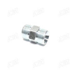Штуцер з'єднувальний S27хS27 (М22x1, 5-М22x1, 5)  (Агро-Импульс)