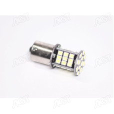 Лампа LED покажчиків поворотів і стоп-сигналів 24V BA15S 48SMD WHITE <TEMPEST>