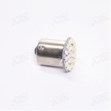 Лампа LED покажчиків поворотів і стоп-сигналів 24V R5W BA15S 22SMD WHITE <TEMPEST>