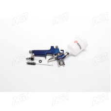 Краскопульт пневматичний HVLP MINI, форсунка 1.2мм, бачок 125мл., 3бар. (INTERTOOL)