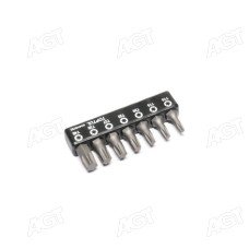 Набір біт 1/4 7од. (Torx: T10-T40) TOPTUL GAAV0702(TOPTUL)