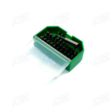 Набір біт 1/4 SL; PH; PZ; TORX; HEX + магнітний тримач 31од. (TOPTUL)