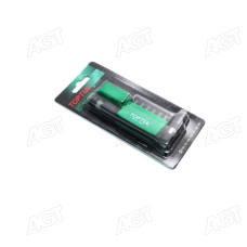Набір біт 1/4 TORX T10H-T40H + Гобр.перех. 8од. GAAL0801(TOPTUL)