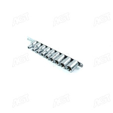Набір головок TORX 1/2 E10-E24 9од. (зірка Давида) GAAG0901 (TOPTUL)