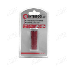 Свердло корончате біметалеве 19 мм (INTERTOOL)