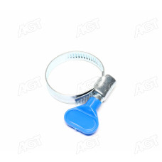 Хомут затяжний оцинк. 25-40мм. с барашком <ДК>