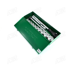 Набір інструментів 3/4 14од. (6-гр.) metal case GCAD1405(TOPTUL)