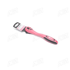 Рукоятка з храповим механізмом на 72 зуби 3/8 вигнута Cr-v(Professional)(INTERTOOL)
