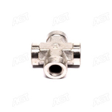 Хрестове з'єднання з внутрішнім різьбленням 1/4”(INTERTOOL)