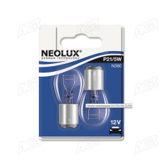 Лампа вспомогательного освещения P21/5W 12V 21/5W BAY15d (Blister 2шт) (пр-во Neolux)