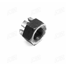 Гайка М24х2 корончаста (шт.) 5,8 DIN 935