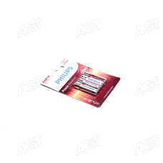 Батарейка LR03 / AAA Power Alkaline Blister 4шт (вир-во Philips)