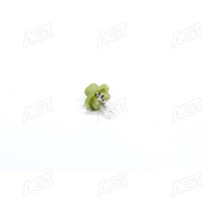 Лампа розжарювання BAX 1,3W 12V BX8,4d OLIVE GREEN (вир-во Narva)