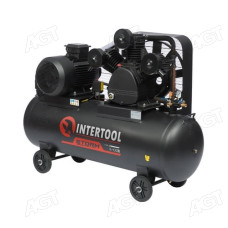Компресор 300 л, 11 кВт, 380 В, 8 атм, 1600 л/хв. 3 циліндри(INTERTOOL)