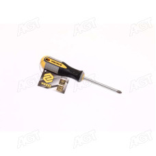 Викрутка хрестова: Philips PH2 х 100 мм. Cr-V [12/36/144](VOREL)