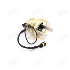 Кришка-відстійник сепаратора фільтра PL270/420 з підігрівом (24V, 250W) <ДК>