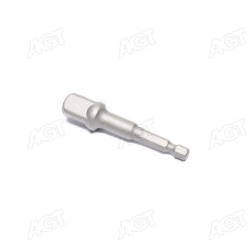 Перехідник 1/4х1/2 L72 (6-гр. під шуруповерт Х квадрат) TOPTUL FPKA0816 (TOPTUL)