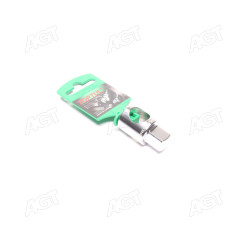 Перехідник 3/8х1/2 з отвором TOPTUL CAGA1216 (TOPTUL)