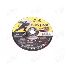 круг шліфувальний по металу тип 27 ninja тм o=150х22.23 мм t=6 мм(VIROK)