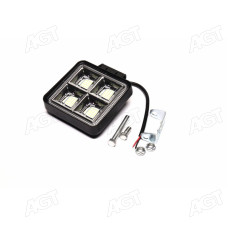 Фара LED квадратна 48W, 10-30V вузький промінь <ДК>