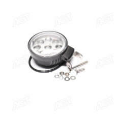 Фара LED круглая 27W Премиум <ДК>