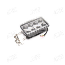 Фара LED прямоугольная 24W <ДК>