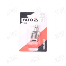 Швидкознімний наконечник із зовніш. різьбленням o = 1/2 (YATO)